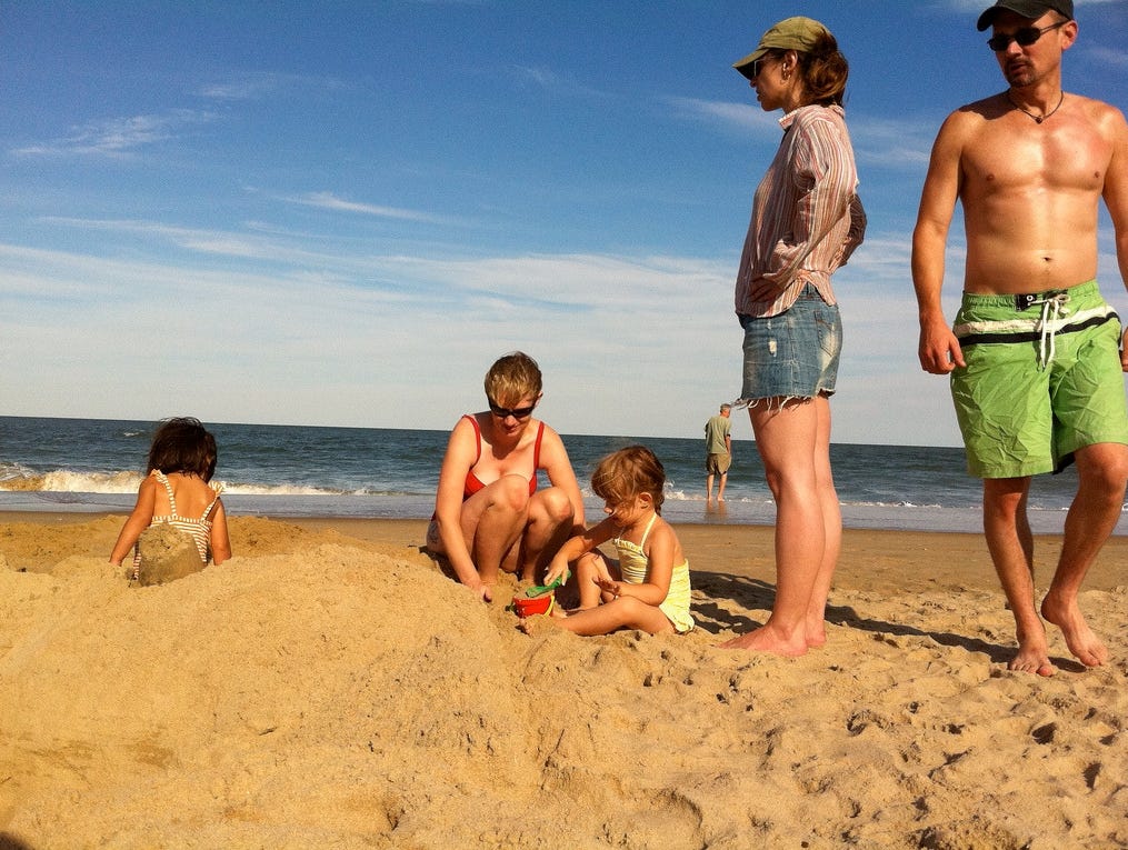 Нудисты семьи фото на пляже все