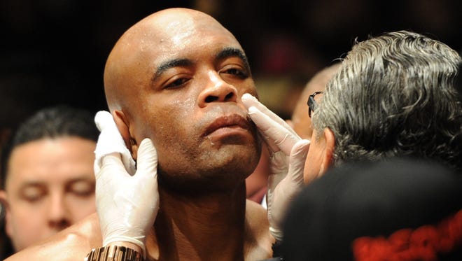 Anderson Silva suffered the first loss of his career in the UFC with a second-round knockout to Chris Weidman Saturday night.