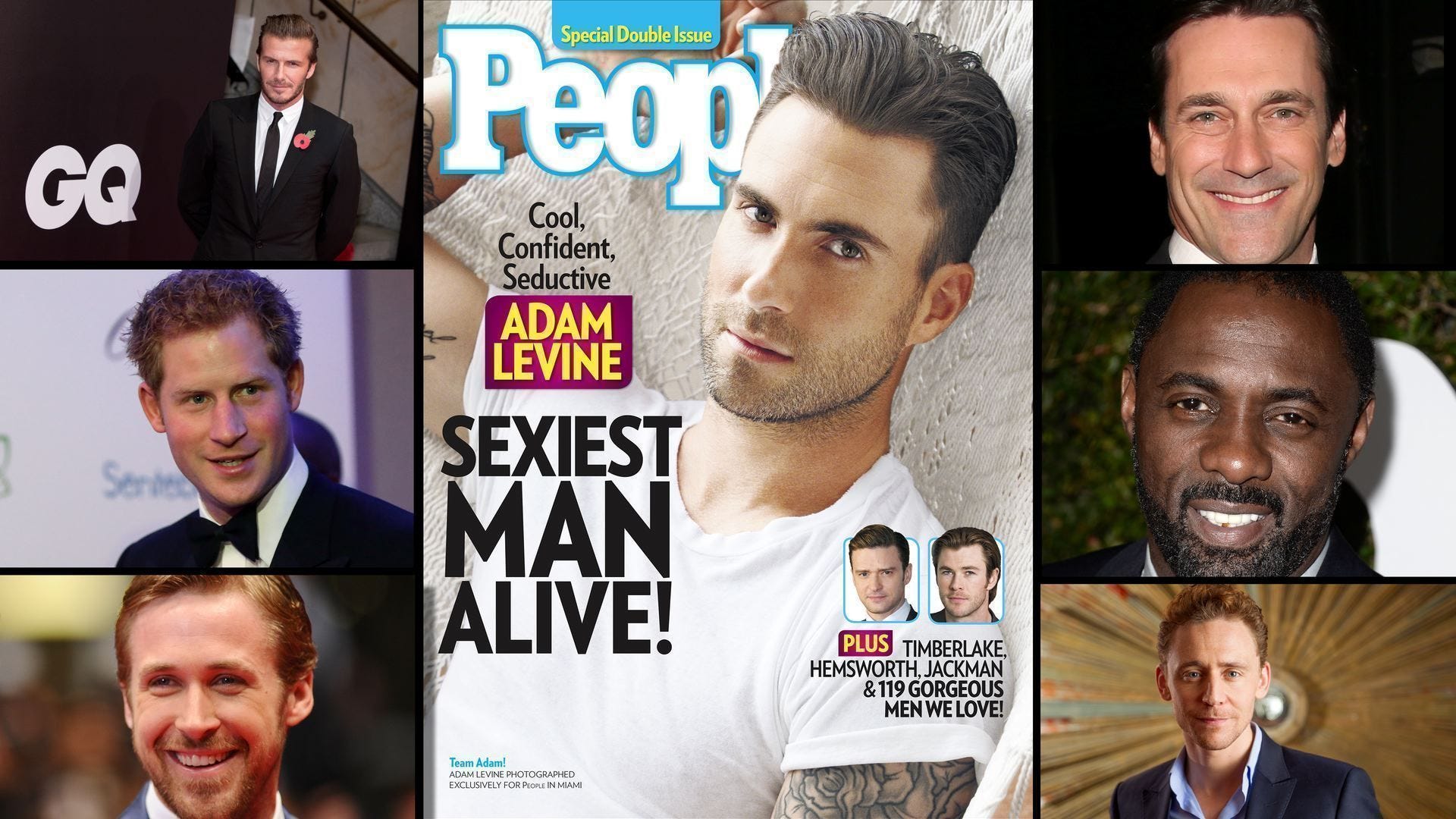 Adam Levine is 'People' mag's Sexiest Man Alive