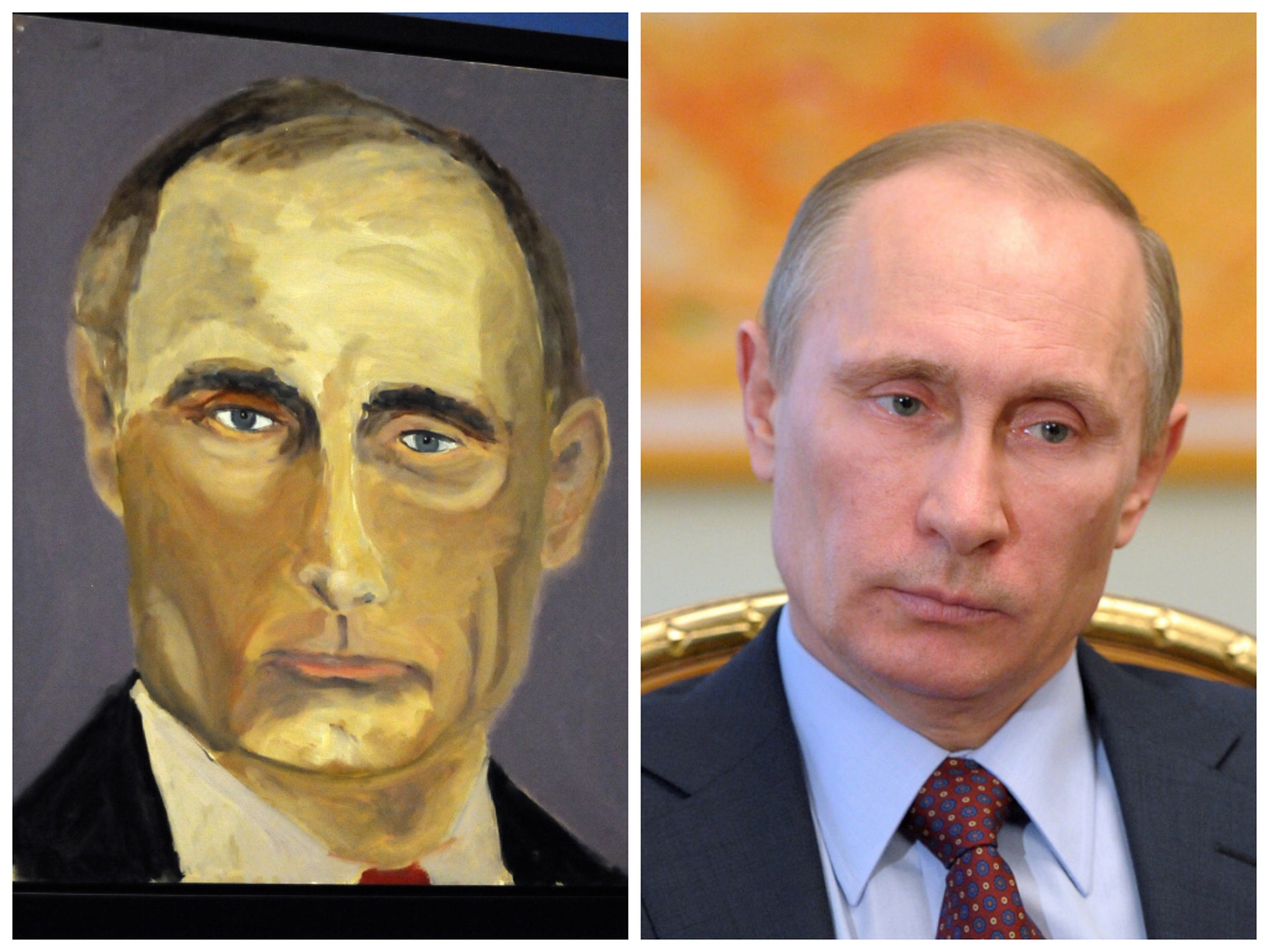 Side By Side George W Bush S Paintings And The Real World Leaders