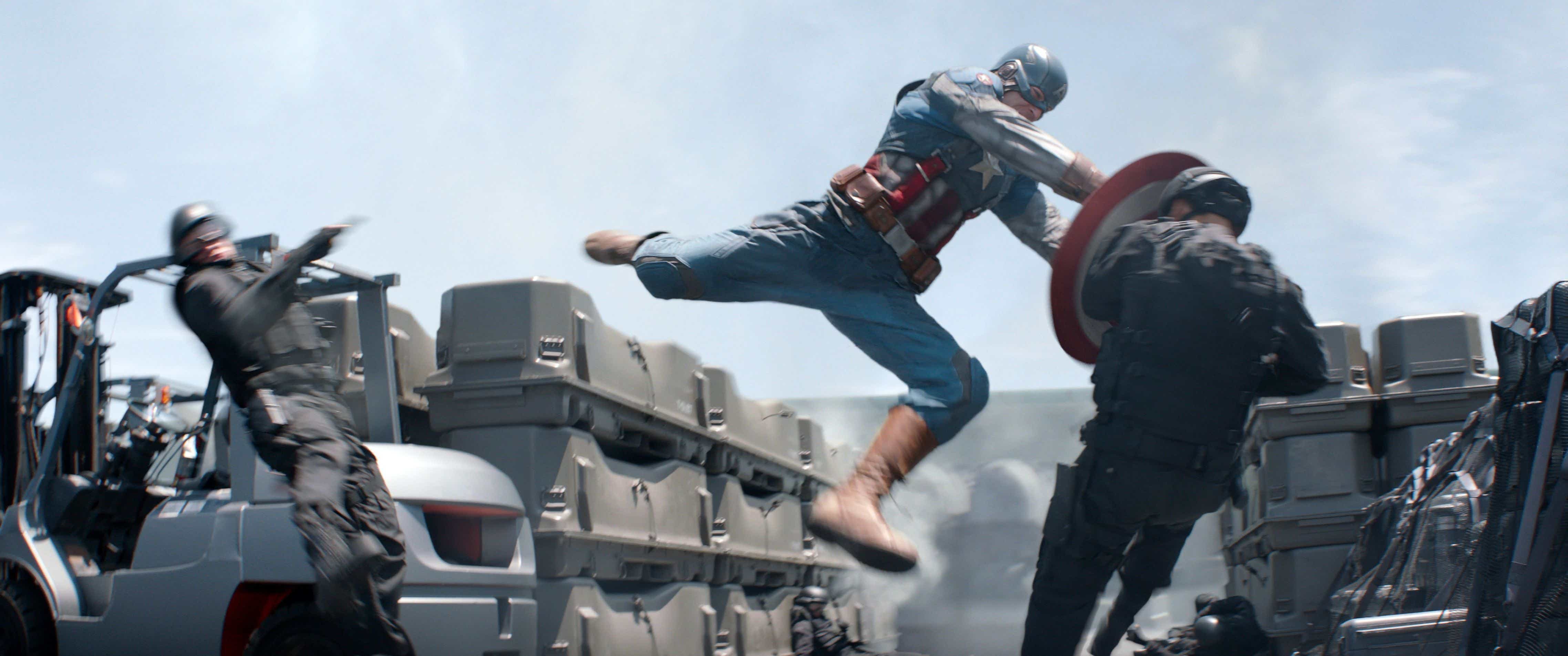 Captain America Flies High In Winter Soldier