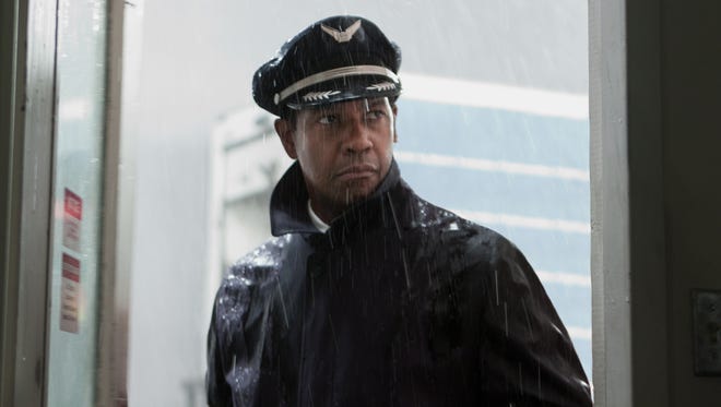 Denzel Washington portrays Whip Whitaker in a scene from 'Flight.'