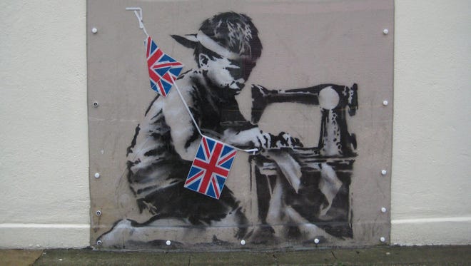 British Neighborhood Wants Its Banksy Back British Neighborhood Wants Its Banksy Back