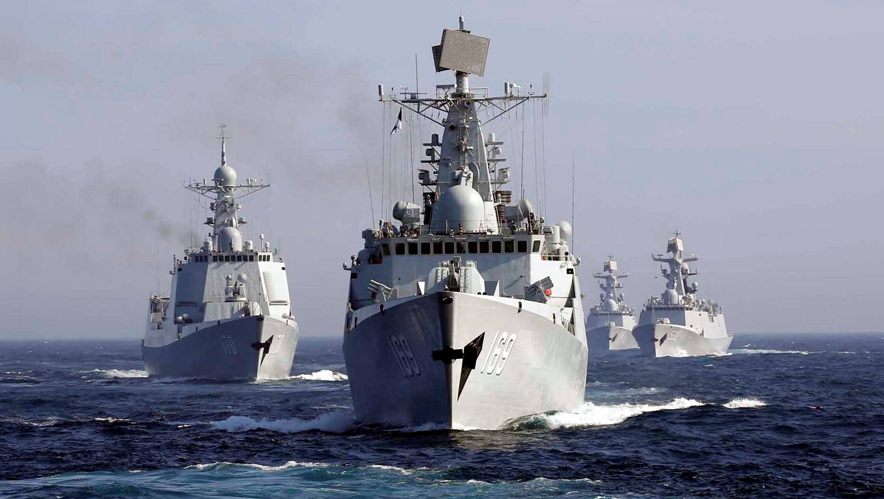 China, Russia hold largest-ever joint naval drills