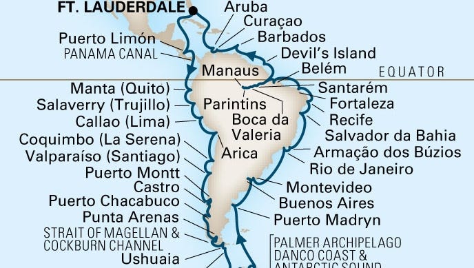 south american cruise