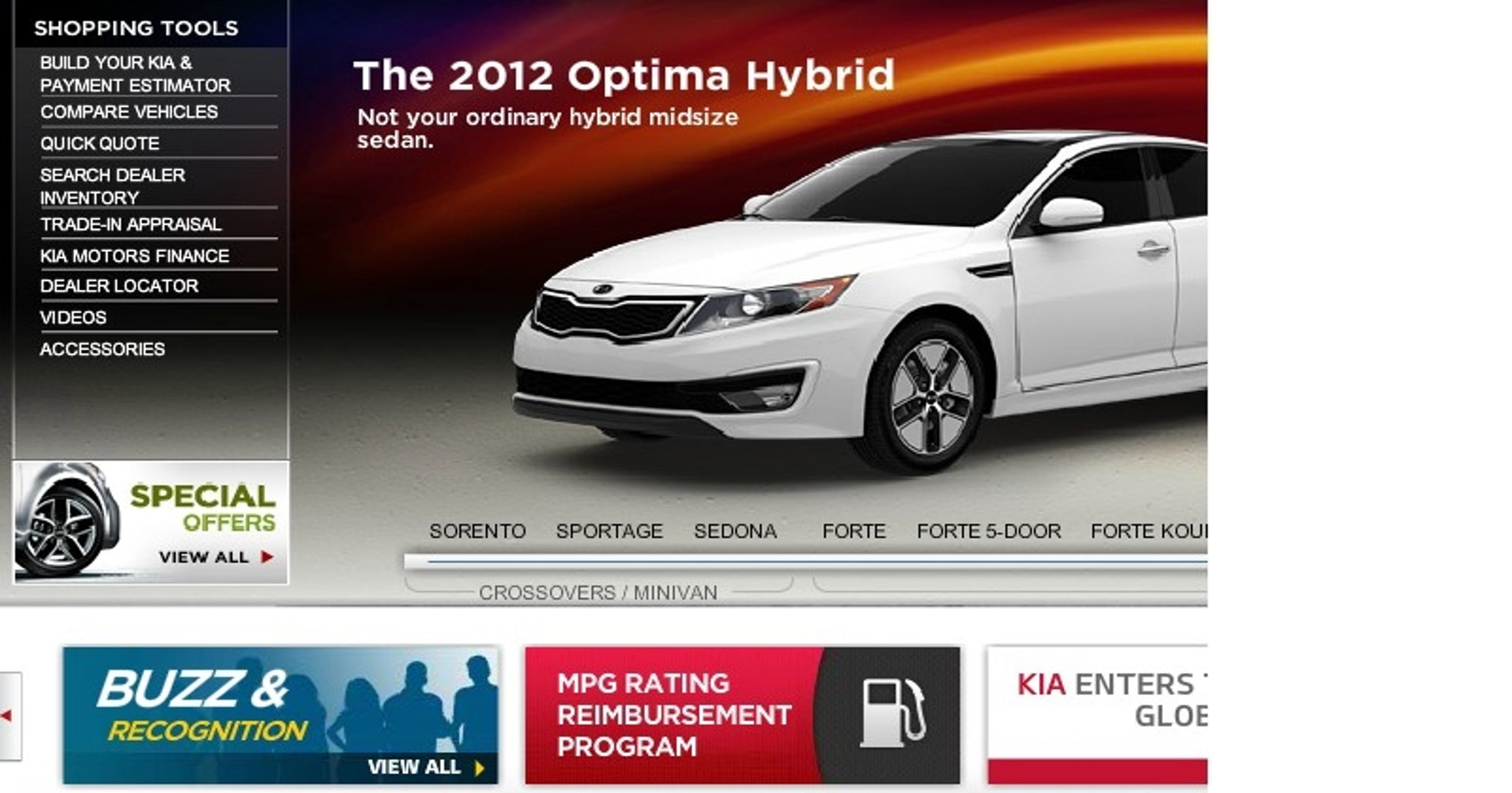 Drive On Kia s Website Does Gas Mileage Second take
