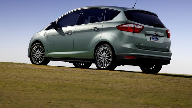 The Ford C-Max Energi is the company's first-ever plug-in hybrid production electric vehicle