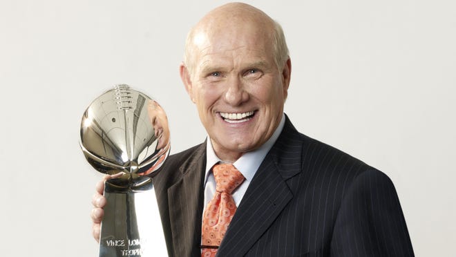 Terry Bradshaw won four Lombardi Trophies during his playing days with the Steelers.