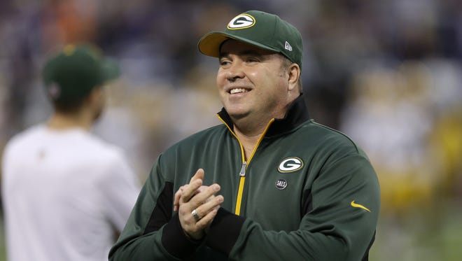 Green Bay Packers head coach Mike McCarthy got away with an errant challenge flag in Sunday's game against Minnesota.
