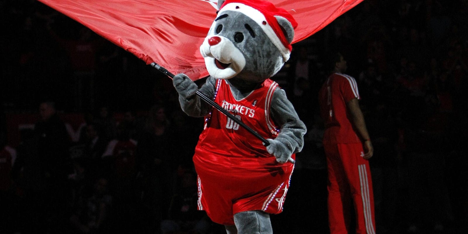 Houston Rockets Mascot Destroys Lakers Fan With Cake To Face Video