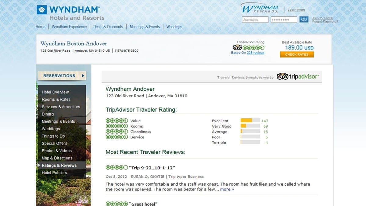 Wyndham to invite guests to review its hotels on TripAdvisor