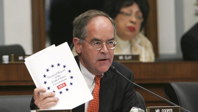 Rep. Jim Cooper of Tennessee was the only Democrat to vote against disaster aid for Superstorm Sandy.