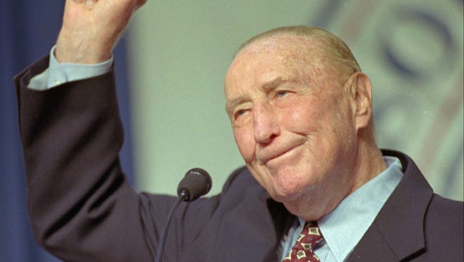 Sen. Strom Thurmond, pictured here in 1996, holds the record for the longest Senate filibuster. He died in 2003.