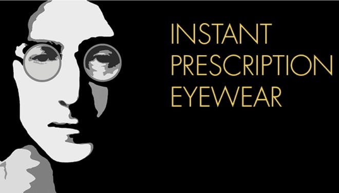 John Lennon has inspired a unique line of eyewear.