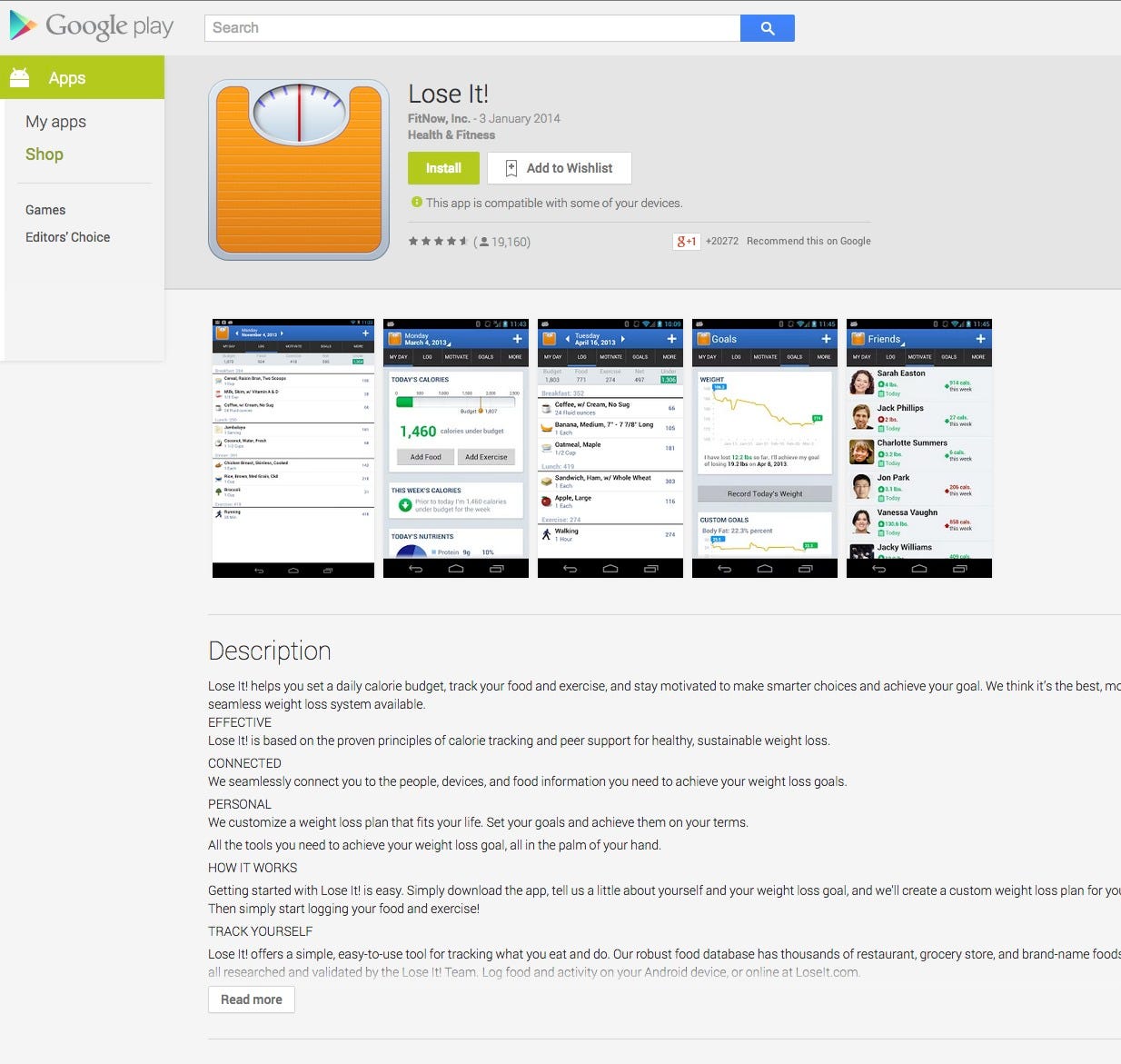 Review Calorie Counter Apps Myfitnesspal Vs Lose It