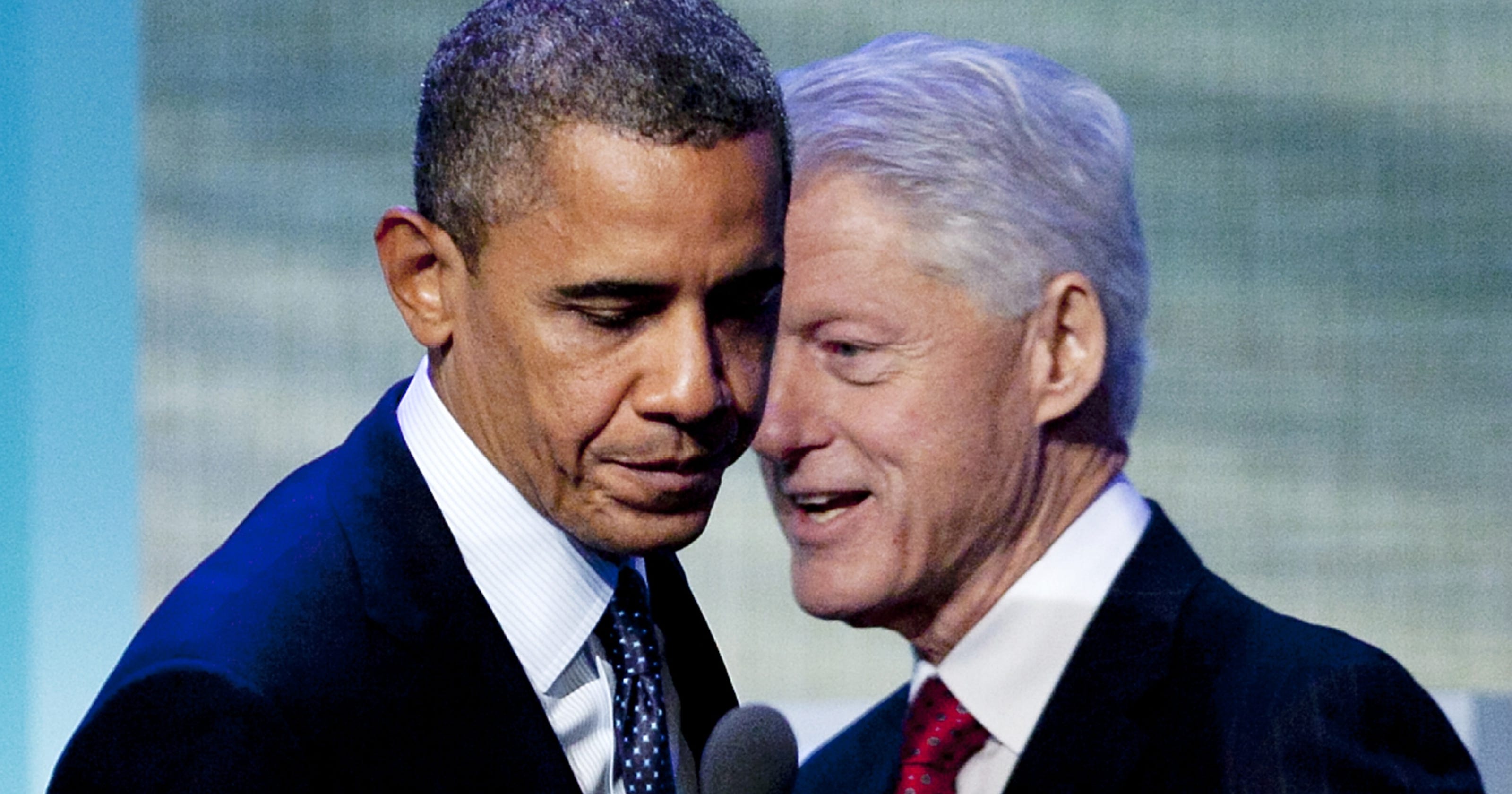Obama's new running mate seems to be Bill Clinton