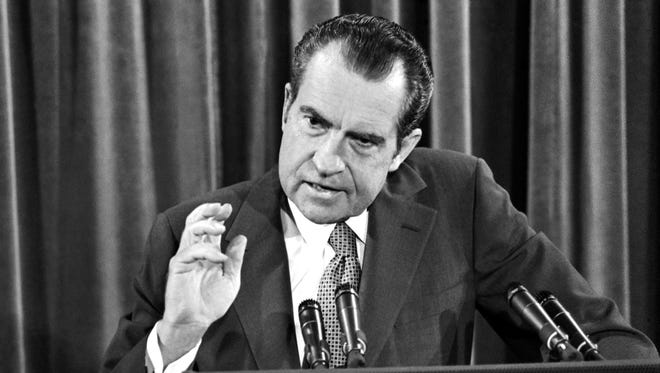 President Nixon in 1972