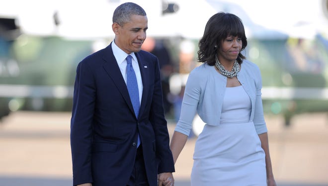 President Obama and Michelle Obama