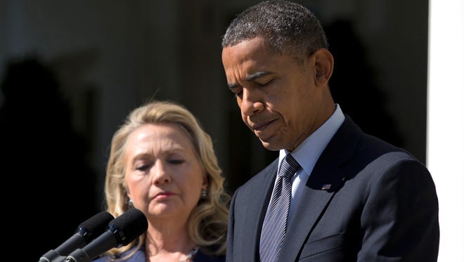 President Obama and Hillary Rodham Clinton
