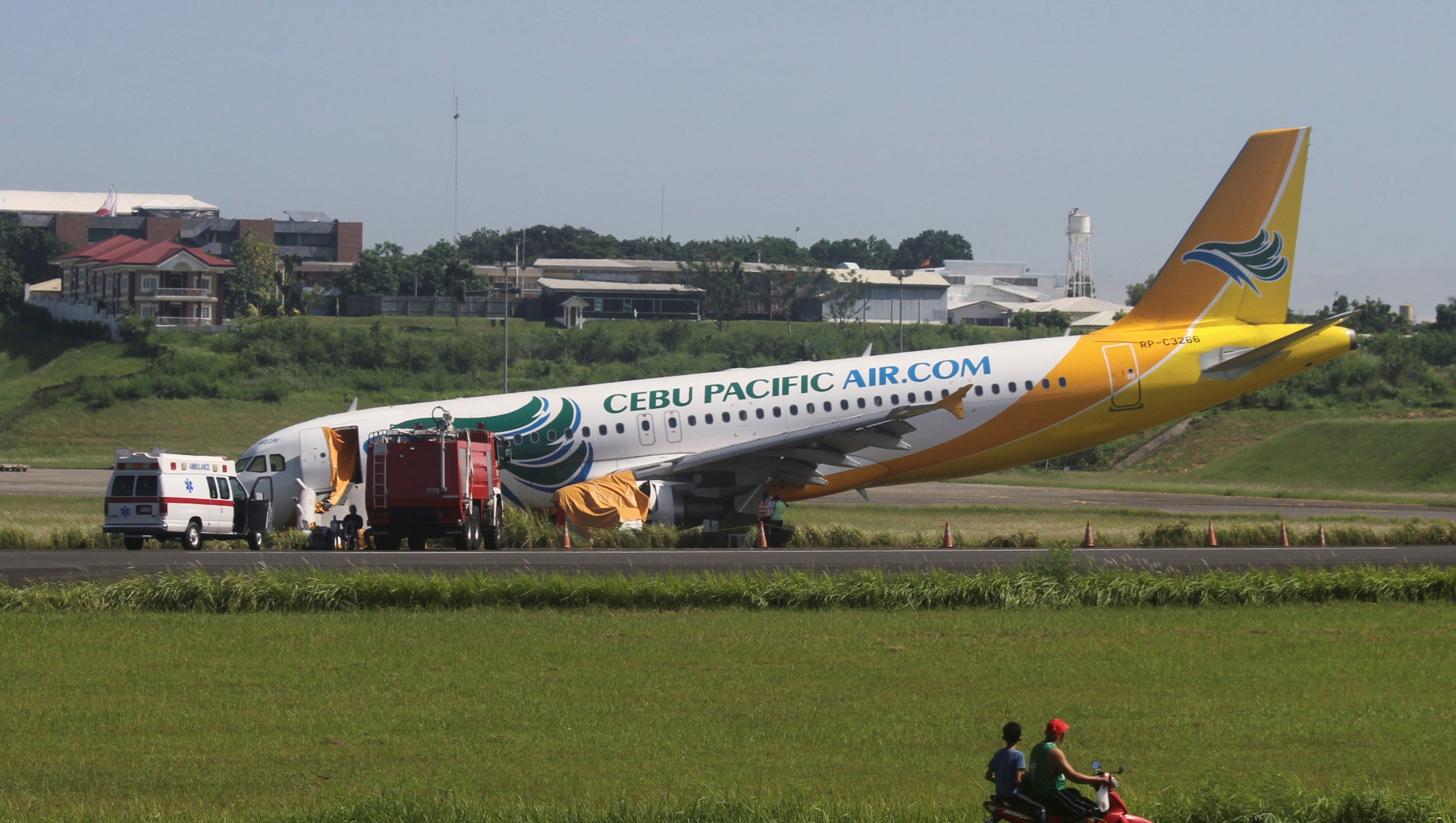 overshot the runway quotation