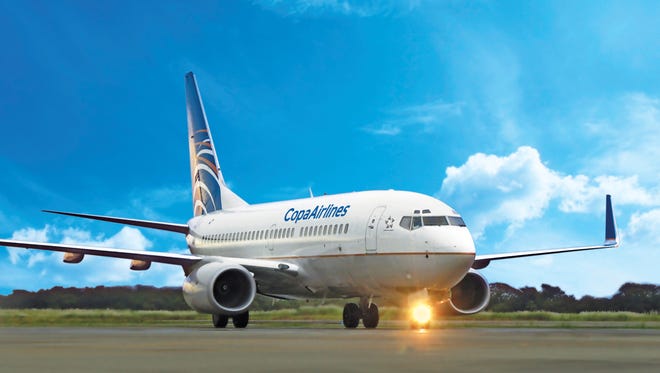 A Copa Airlines Boeing 737.