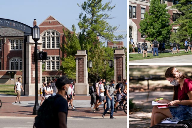 A look at Purdue University as students return to campus