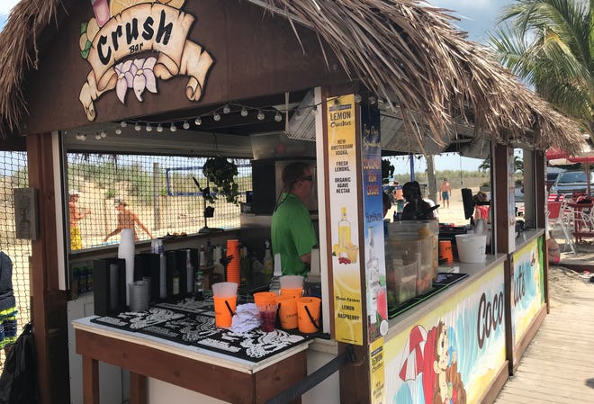 Coconuts Beach Bar & Grill, located in Ocean City, has a bar dedicated to serving crushes. July 18, 2018.