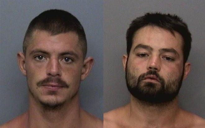 Colton Romenzak and David Howard were arrested by Shasta County Sheriff's  Office.