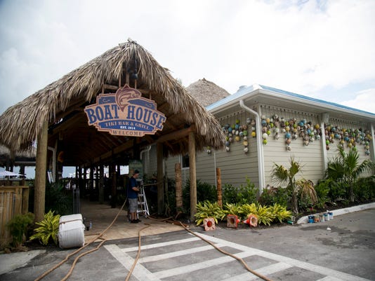  Fort Myers restaurants  The Boathouse huge and waterfront 