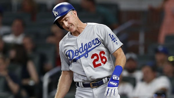 Dodgers second baseman Chase Utley was criticized...