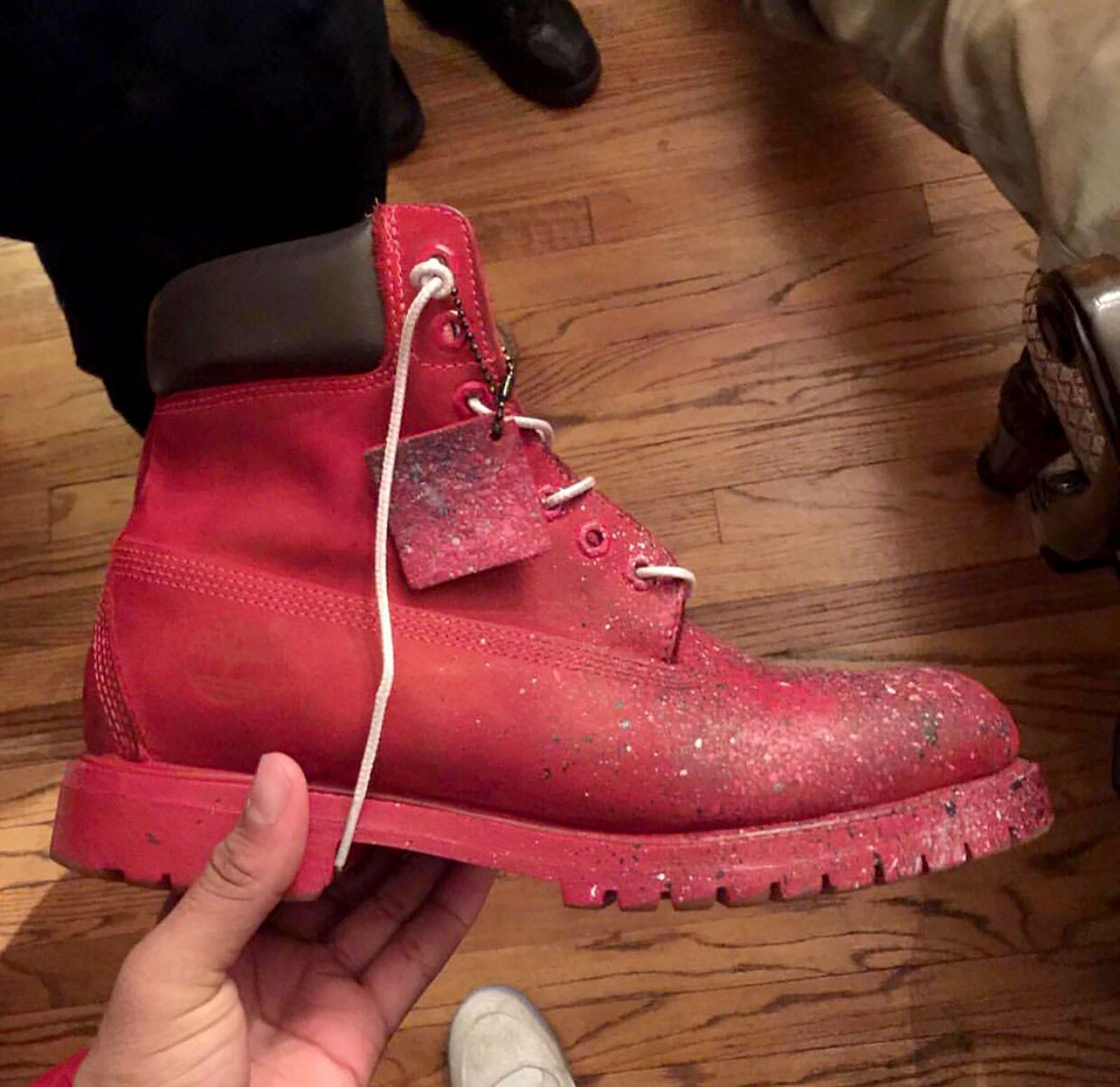 paint timberland boots