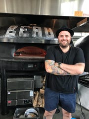 Chef Christian Petroni at Fortina in Yonkers. Photographed August 1, 2018