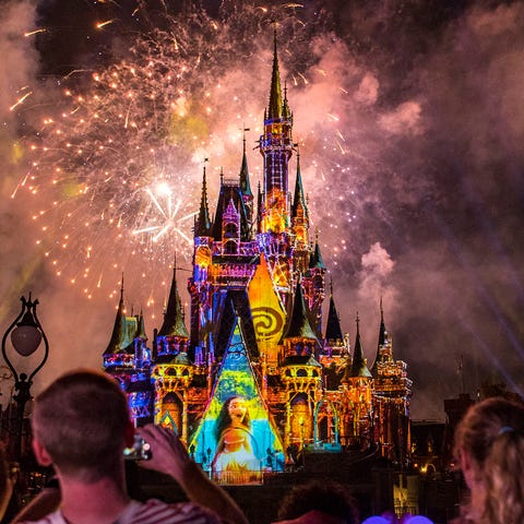 The Happily Ever After show at Disney's Magic...