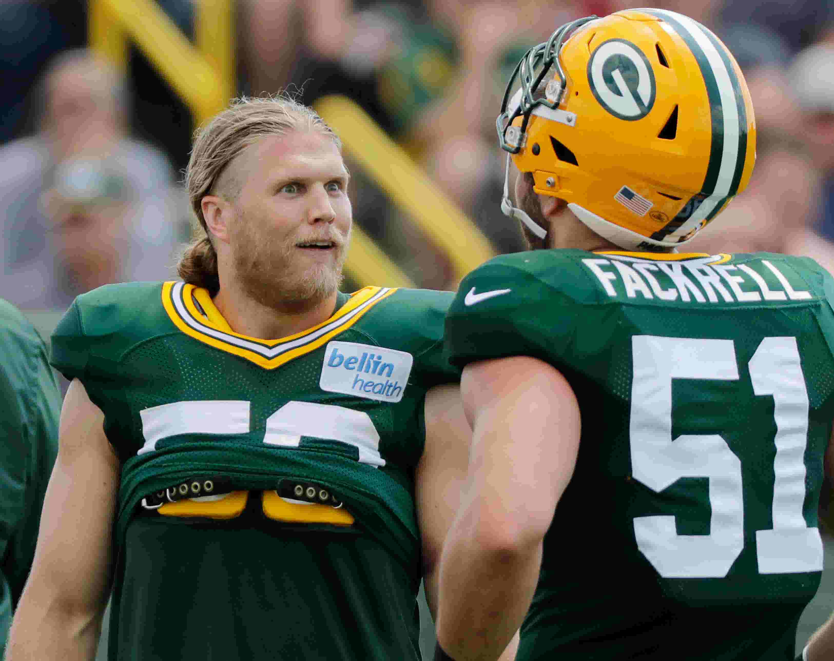 Aaron Nagler chat Young linebackers getting lots of opportunities