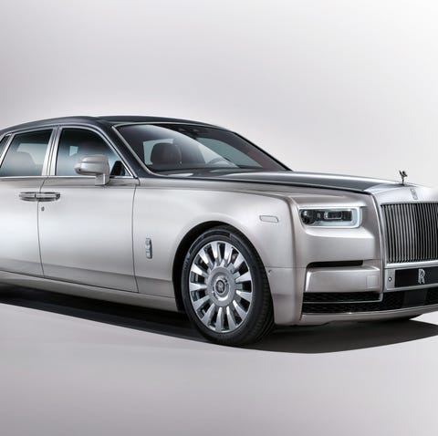 A Rolls-Royce Phantom.