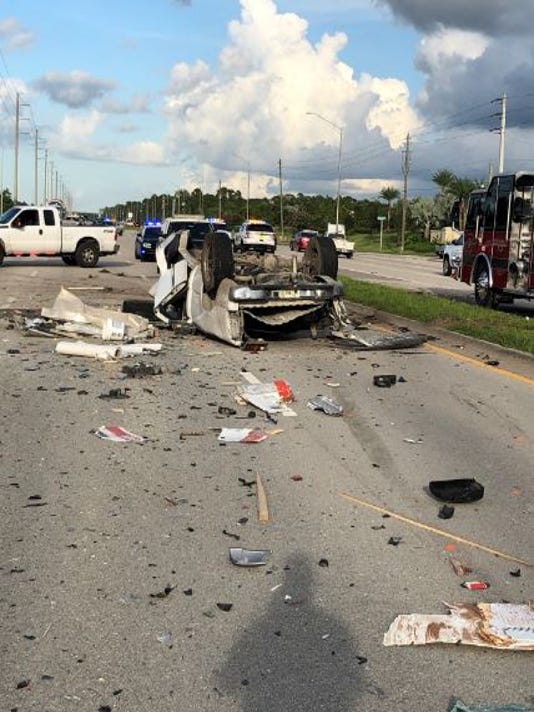 Naples man, 27, dies in fivevehicle crash on Immokalee Road