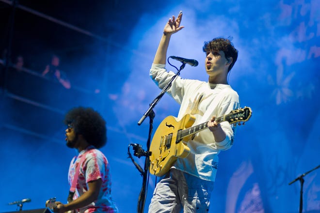 Vampire Weekend is coming to PNC Pavilion on June 15. Tickets go on sale Friday.