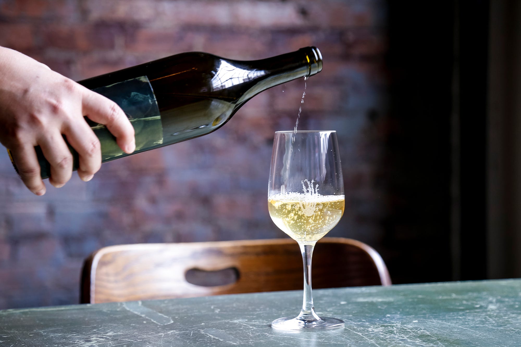 Historic Catawba wine ready from Skeleton Root winery