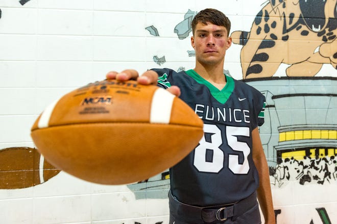 Eunice senior Tyler Darbonne is a returning two-way starter who was an All-District player last season.
