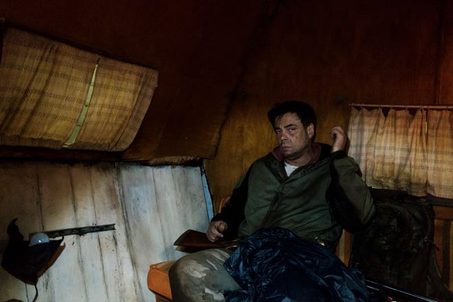 Benicio Del Toro as Richard Matt in Escape At Dannemora.