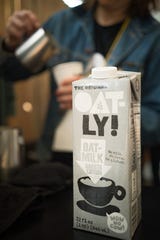 Oatly brand oat milk is available in more than 2,200 coffee shops nationwide and led a coffee trend.