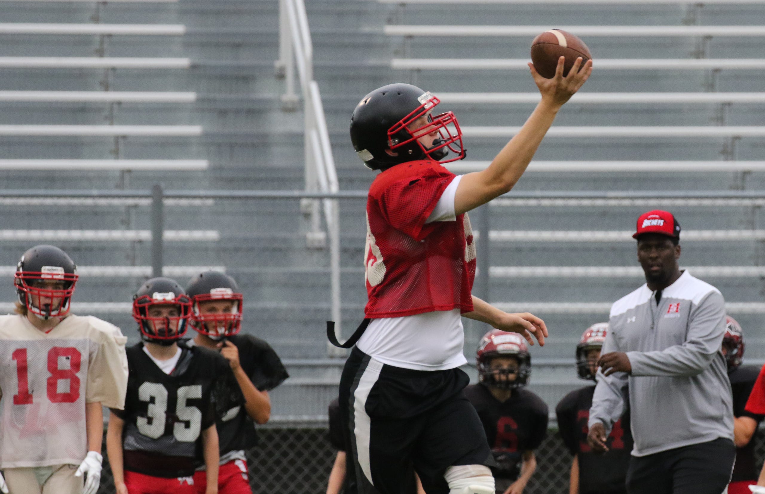 South Milwaukee Football Practice Night