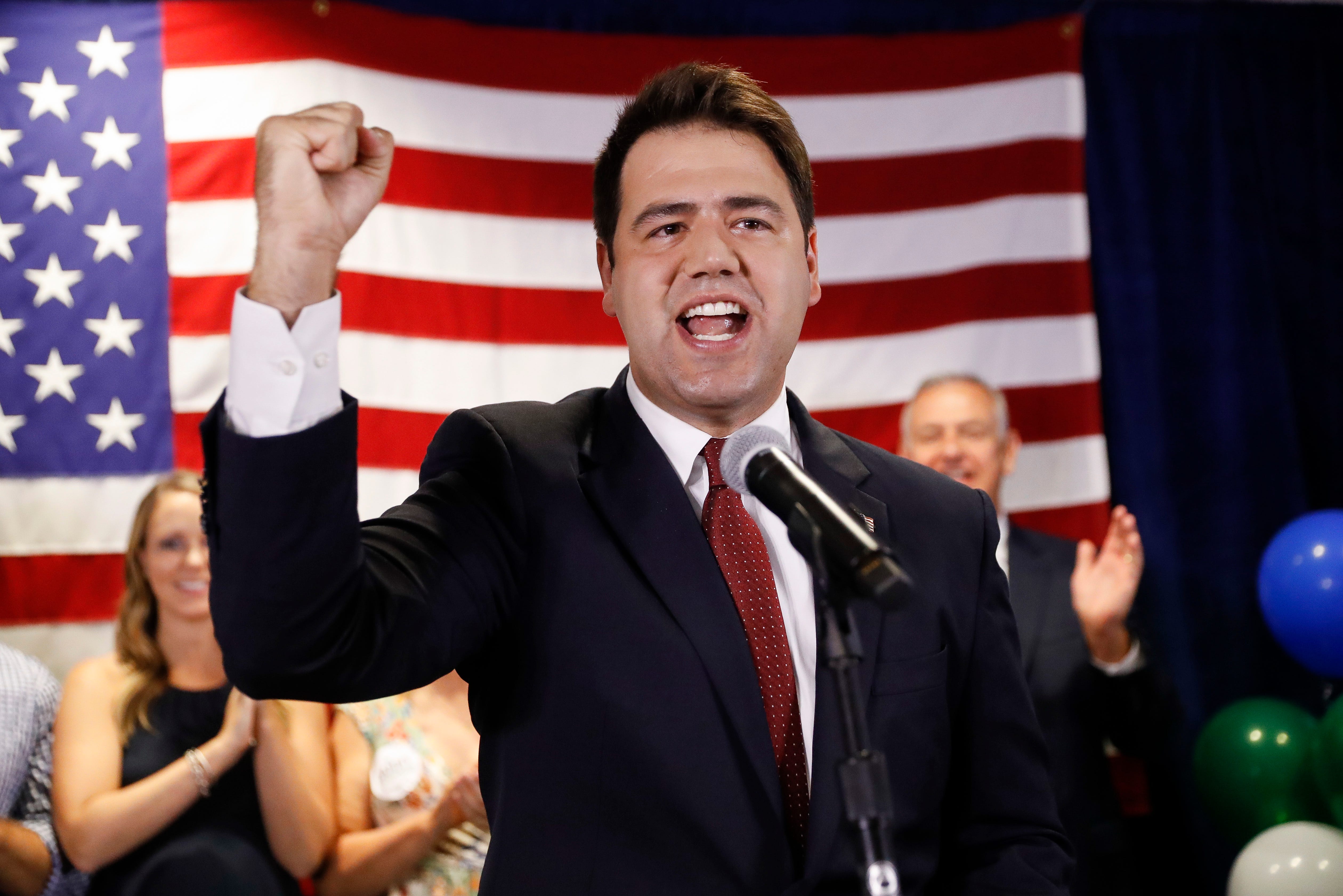 Danny O'Connor in Westerville, Ohio, on Aug. 7, 2018.