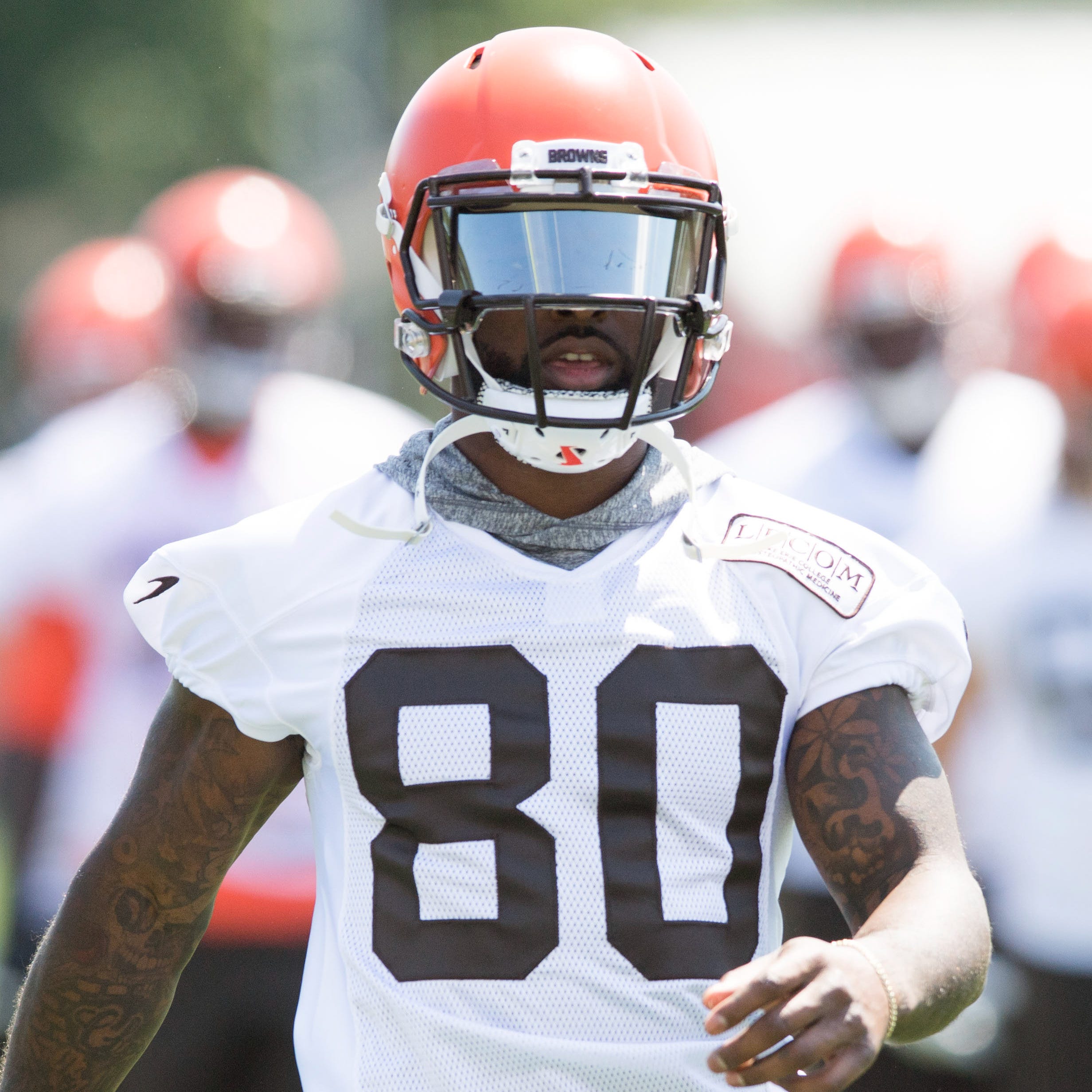 Jarvis Landry is in his first season with the Browns.