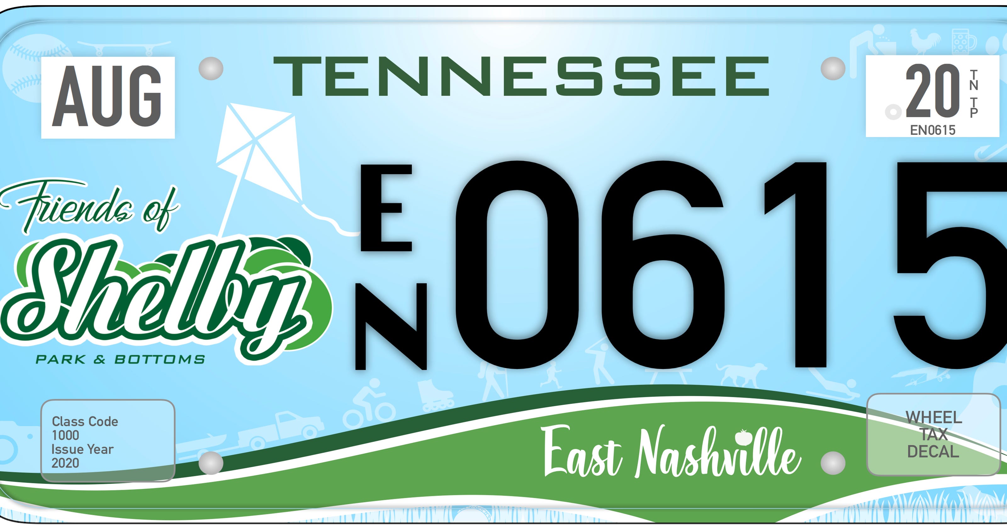 East Nashville license plate Effort is underway for specialty tags