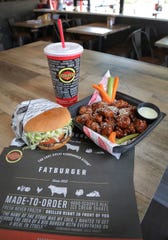 Fatburger's large burger with the works and Buffalo's Express' boneless Asian Sesame Chicken Wings are two of their most popular items. Fatburger & Buffalo's Express has a new location in Thousand Oaks on Moorpark Road. It is the only Fatburger/Buffalo's Express in Ventura County.