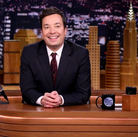 Jimmy Fallon is doing his show from his children's