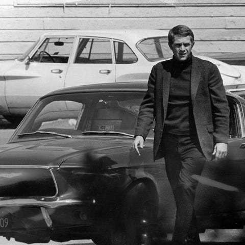 Steve McQueen, starring in the title role of "Bull