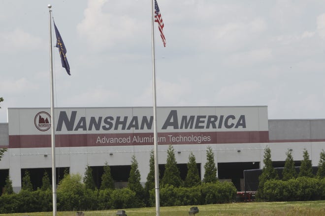 FBI agents arrived at Nanshan America on Lafayette's southside about 9 a.m. Tuesday. The FBI did not say why its agents were there, and Nanshan employees did not know, either.