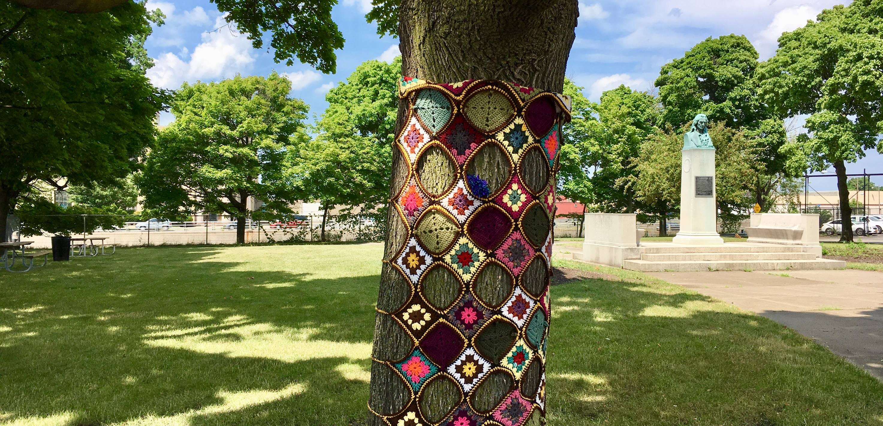 Verbal agreement over yarn-art project unravels in Rochester